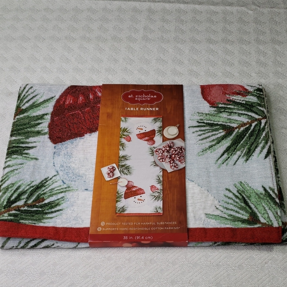 St. Nicholas Square Table Runner